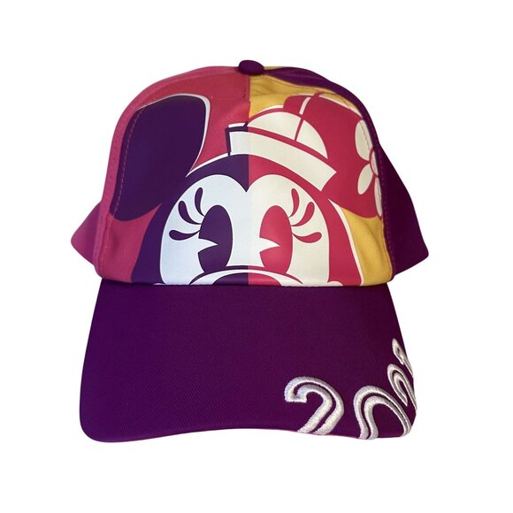 Disney Other - Disney Minnie Mouse Baseball Cap Disney Parks Purple Youth VGC 2021